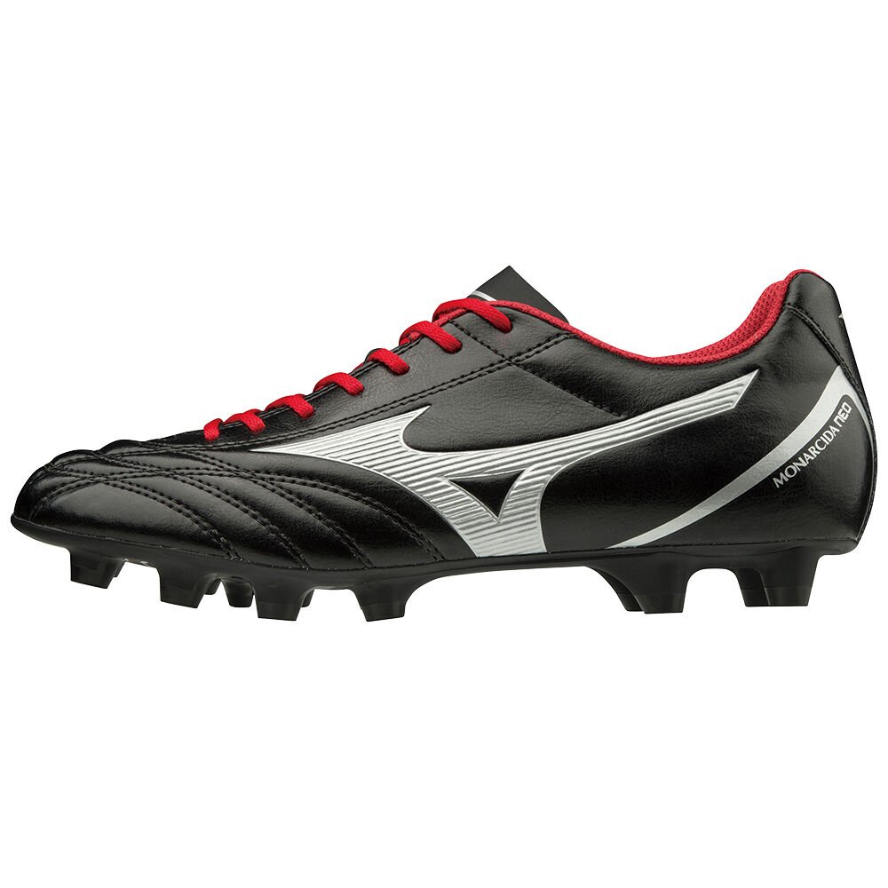 Tacos de Futbol Mizuno Monarcida Neo Select Para Mujer Negros/Plateados/Rojos 5624783-AR